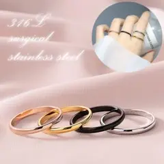 298★1号チタンステンレス ピンキーリング関節リング