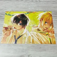 【メルカリ便】佐々木と宮野　平野と鍵浦　特典　つながるイラストカード　非売品