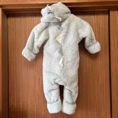 恐竜デザイン ボアアウター ロンパース　apres les cours