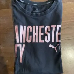 Puma マンチェスターシティ Tシャツ ブラック140