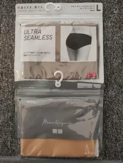 ウルトラシームレス Lサイズ ベージュショーツ
