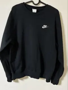 ナイキ トレーナー 黒 ブラック フリース素材