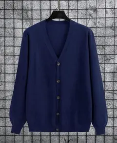 SHEIN カーディガン 紺 ネイビーブルー jk