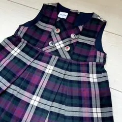 familiar ワンピース ジャンパースカート70 入園式　フォーマル