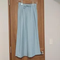 美品 プラステワイドパンツ