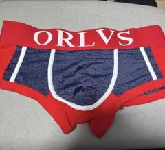 ORLVS ボクサーパンツ Lサイズ　ローライズ メッシュ レッド ネイビー