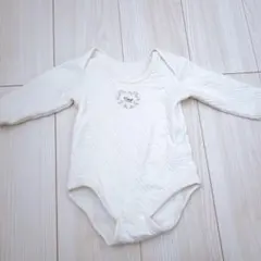 【最終値下げ】Cottoli ロンパース 80 ホワイト/白/花柄