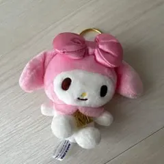 マイメロディ イニシャルマスコット M キーホルダー ぬいぐるみ サンリオ