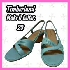 [Timberland] ティンパランド　ヴェッジソール　サンダル　ブルーのサムネイル