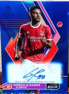 ゴンサロ ラモス PSG サイン カード topps soccer auto
