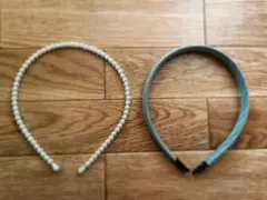 ★カチューシャ２点セット　おまけ付き！