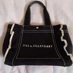 JILL by JILLSTUART フリル キャンバス トートバッグ