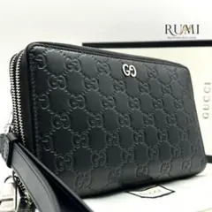 美品✨ GUCCI ドリアン シマ ダブルジップ ラウンドファスナー 長財布