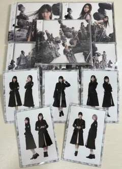 櫻坂46 Unhappy Birthday構文 CD5枚＋生写真ABCD&通常盤