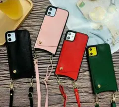 iPhone7/8/SE2/SE3 iPhoneケース ストラップ ショルダー