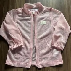 未使用ミキハウス　夏用メッシュブルゾン　80-90cm