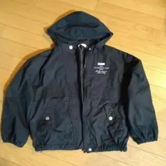 ALGY黒フード付ジャケット (140)