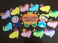 誕生表 シンデレラのガラスの靴