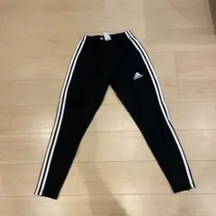 adidas ブラック ジャージパンツ Lサイズ 3本ライン
