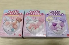 キャラもふケースマスコット3個セット(ハローキティ、マイメロ、クロミ)