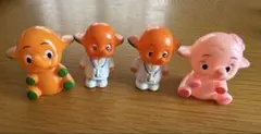 佐藤製薬 サトちゃん、サトコちゃん、ケロちゃん 5体セット 指人形