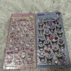 ご*ん様 【正規品】 ボンボンドロップ ハローキティ・クロミ シールセット