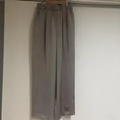 スコットクラブ　Aga サテンワイドパンツ イージーパンツ