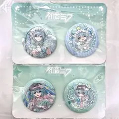 【即日発送】初音ミク 缶バッジセット 韓国 ソウル ポップアップ 海外限定