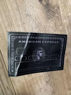 アメックス　アメリカンエクスプレス　防犯用ステッカー