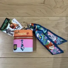 ズートピア2 スカーフ付き　チャームポーチ