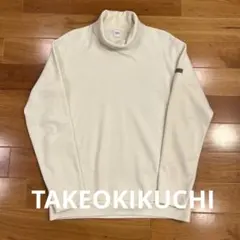 TAKEOKIKUCHI タケオキクチ Lサイズ オフタートル オフホワイト