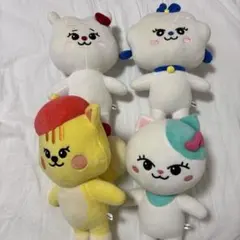 NIZOO ぬいぐるみ まとめ売り KINA RICHU LLANU LUCATのサムネイル