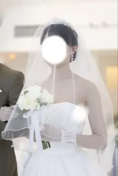 エレガントなウェディングベール