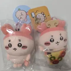カニなちいかわ、カニなハチワレ、ロブスターなうさぎ マスコット 3個