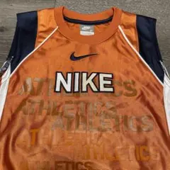 NIKE ATHLETICS ロゴ刺繍Basketball Shirt Kids