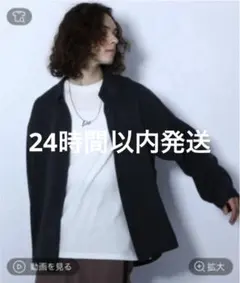 HARE トロミシャツ (ブラック) Sサイズ　美品