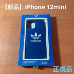 【新品】iPhone 12mini ブルー adidas　正規品 アディダス