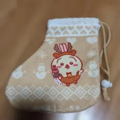 ちいかわ うさぎ クリスマス ソックス オーナメント 巾着袋 非売品