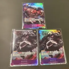 ワンピースカードゲーム 世界最強の戦士　カイドウ SR★ パラレル　SRセット