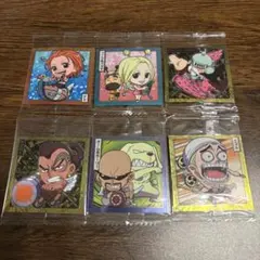 ワンピース大海賊シールウエハース LOG.7 6枚セット