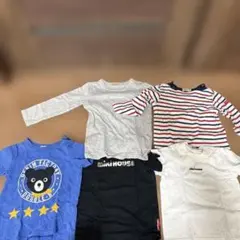 ミキハウス Tシャツ 5点セット