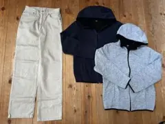 ユニクロ　パーカー160cm長ズボン150cm