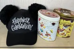 東京ディズニーリゾート 35周年記念キャップ お菓子缶