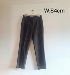 スラックス　ズボン　シンプル　グレー　84cm