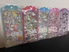 サンリオ　ドロップジェリーシール　5枚セット　新品未使用未開封