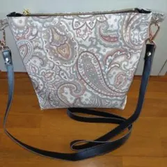 ペイズリー柄ショルダーバックポシェット