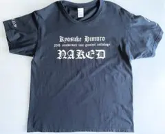 氷室京介 35th NKD! シングルタイトル! CREWTシャツ! 新品! 氷室京介 35th NKD! シングルタイトル! CREWTシャツ! 新品