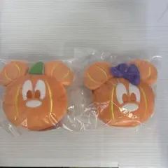 ディズニー ハッピーくじ ハロウィン ぬいぐるみポーチ 2個セット