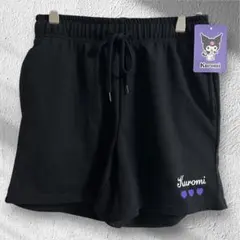 サンリオ　クロミちゃん　ハーフパンツ　ルームウェア　ワンポイント　タグ付き　M