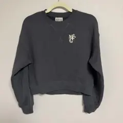 MARITHE FRANCOIS GIRBAUD グレー スウェット S